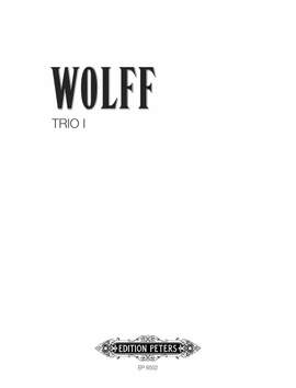 Wolff, C: Trio I