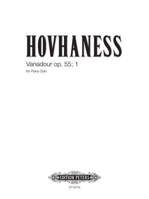 Hovhaness, A: Two Pieces for Piano Op. 55, No. 1