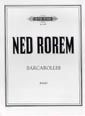 Rorem, N: Barcaroles