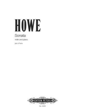 Howe, M: Violin Sonata