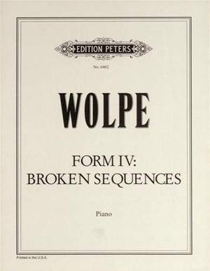 Wolpe, S: Form IV: Broken Sequences
