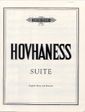 Hovhaness, A: Suite Op. 21