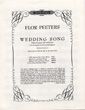 Peeters, F: Wedding Song (Wither thou goest) (Wo du hingehst) Op.103c
