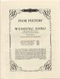 Peeters, F: Wedding Song (Wither thou goest) (Wo du hingehst) Op.103a