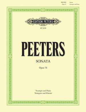 Peeters, F: Sonata in B flat Op.51