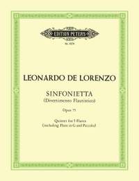 Lorenzo, L: Sinfonietta (Divertimento Flautistico)