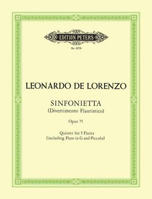 Lorenzo, L: Sinfonietta (Divertimento Flautistico)