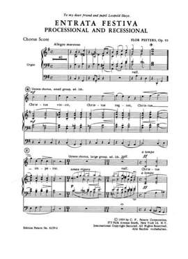 Peeters, F: Entrata Festiva (Processional and Recessional)