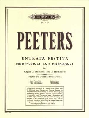 Peeters, F: Entrata Festiva Op.93