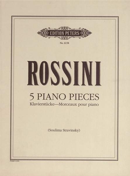 Rossini: Péchés de vieillesse - Compilation by Gioachino