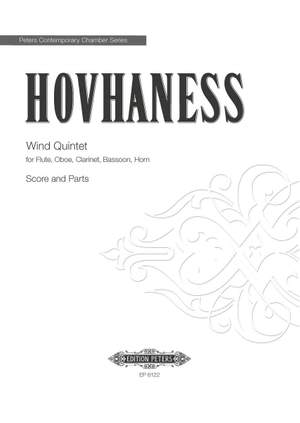 Hovhaness, A: Wind Quintet Op. 159