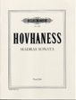 Hovhaness, A: Madras Sonata Op. 176