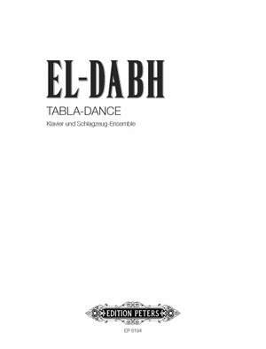 El-Dabh, H: Tabla Dance