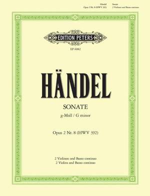 Handel: Trio Sonata in G minor Op.2 No.8