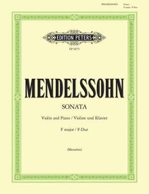 Mendelssohn, F: Sonata in F