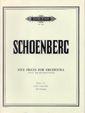 Schoenberg, A: Five Pieces for Orchestra (New Version)