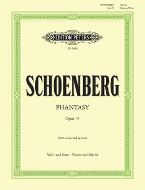 Schoenberg, A: Phantasy Op. 47