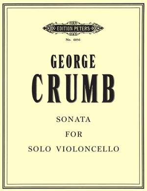 Crumb, G: Sonata