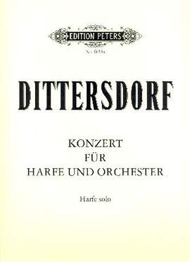 Dittersdorf, C: Concerto in A for Harp & Orchestra