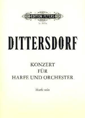 Dittersdorf, C: Concerto in A for Harp & Orchestra