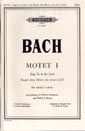 Bach, J.S: Motet No. 1 BWV 225, Singet dem Herrn ein neues Lied (Sing ye to the Lord)