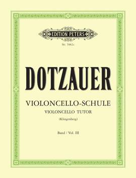 Dotzauer, F: Violoncello Tutor Vol.3