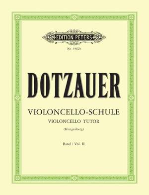 Dotzauer, F: Violoncello Tutor Vol.2