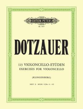Dotzauer: 113 Cello Studies Volume 2