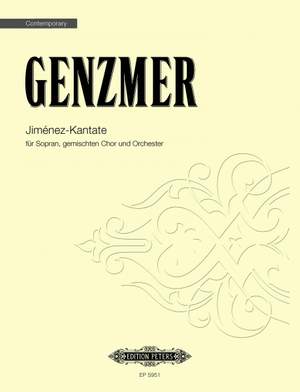 Genzmer, H: Jiménez Cantata