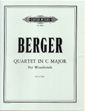 Berger, A: Quartet in C Major for Woodwinds