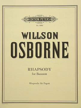 Osborne, W: Rhapsody for Bassoon