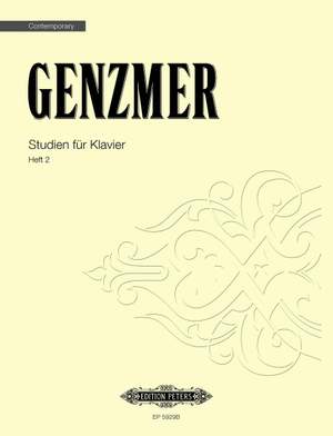 Genzmer, H: Studies for Piano (Volume 2)