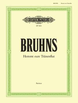 Bruhns, N: Hemmt eure Tränenflut a-Moll A minor