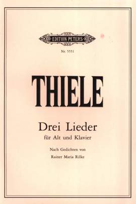 Thiele, S: 3 Lieder
