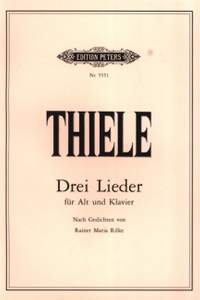 Thiele, S: 3 Lieder
