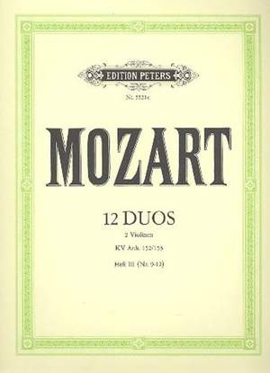 Mozart: 12 Duets K.Anh.152 Vol.3