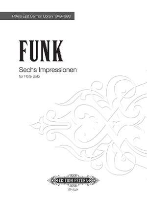 Funk, Heinrich: 6 Impressionen op. 149