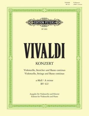 Vivaldi, A: Concerto in A minor RV442