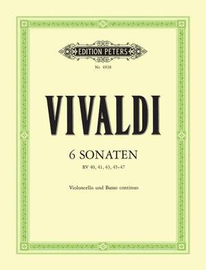 Vivaldi, A: 6 Sonatas