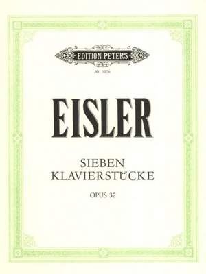 Eisler, H: Piano Pieces (7)