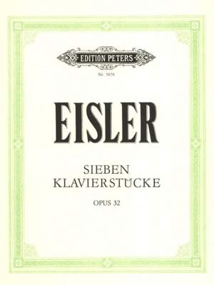 Eisler, H: Piano Pieces (7)
