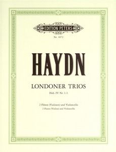Haydn: 3 London Trios Hob.IV/1-3