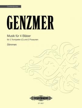 Genzmer, H: Music for Four Wind Instruments