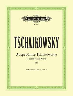 Tchaikovsky: Selected Piano Works Vol.3