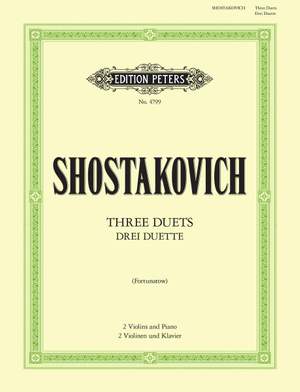 Shostakovich: 3 Duets