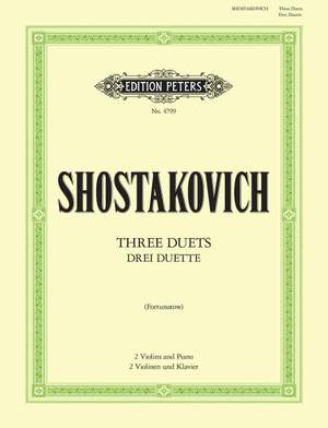 Shostakovich: 3 Duets, Op.97d