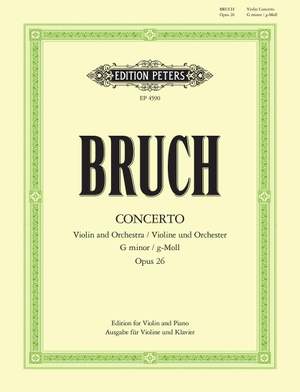 Bruch, M: Concerto No.1 in G minor Op.26