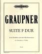 Graupner, C: Suite in F Ouverture à 3 Chalumeaux