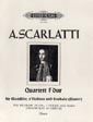 Scarlatti, A: Quartet in F