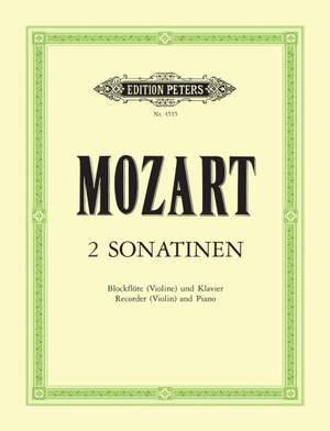 Mozart: Sonatinas No.2 & 4 in B flat K439b